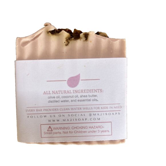 MAJI SOAP Handmade Soap Bars Natural Organic Hand Crafted 4 oz  Gift Set-5pc Set - Picture 5 of 10